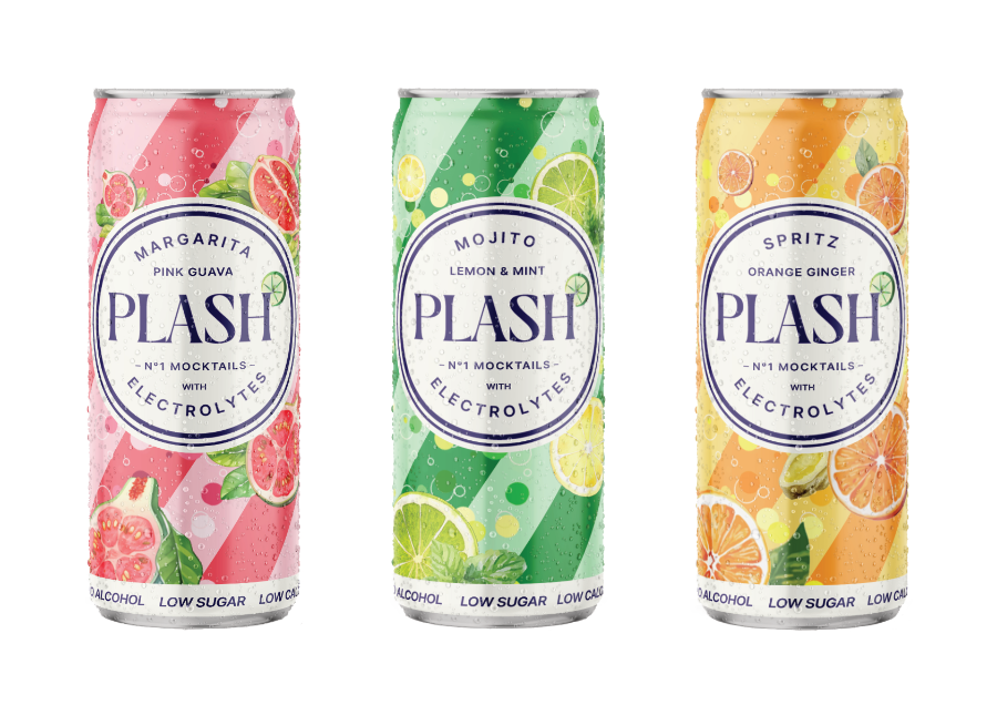 PLASH-Premium Mocktails with electrolytes