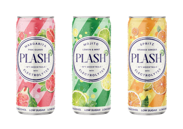 PLASH-Premium Mocktails with electrolytes